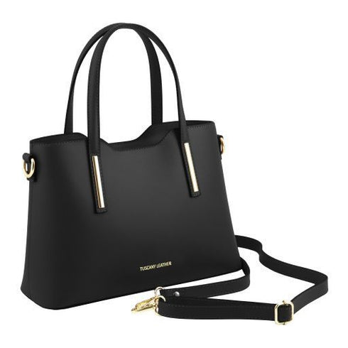 Olimpia - Leather tote - Small size